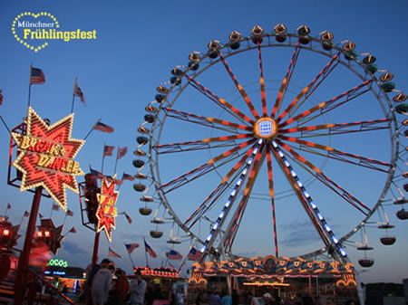 Öffnungszeiten 2024 - Frühlingsfest Theresienwiese München